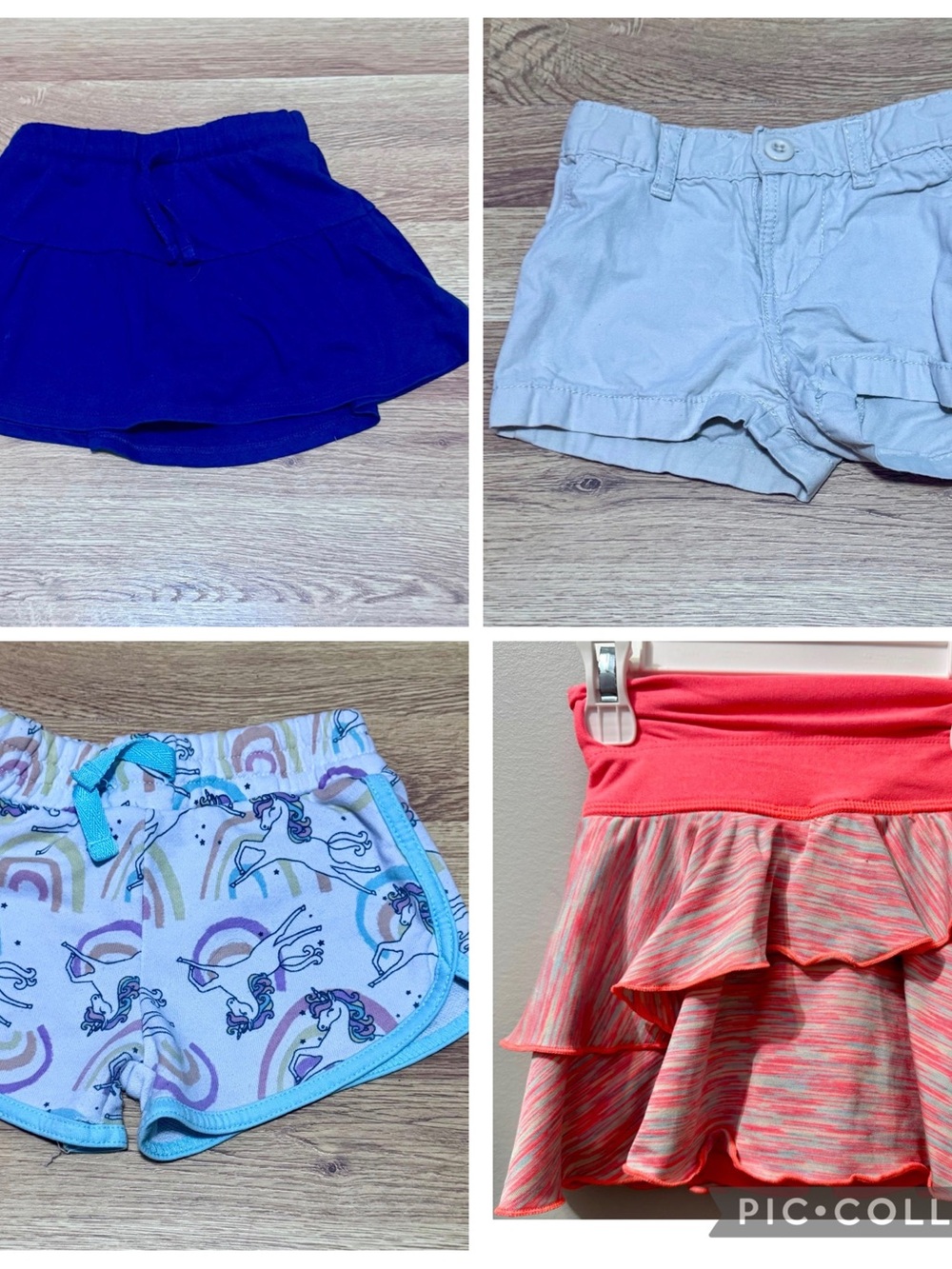2T Girls summer bottom bundle - 4 pieces